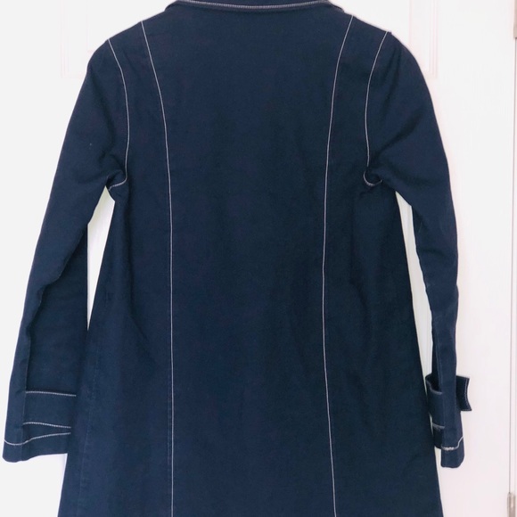 Boden Navy Blue Trench - Picture 2 of 8